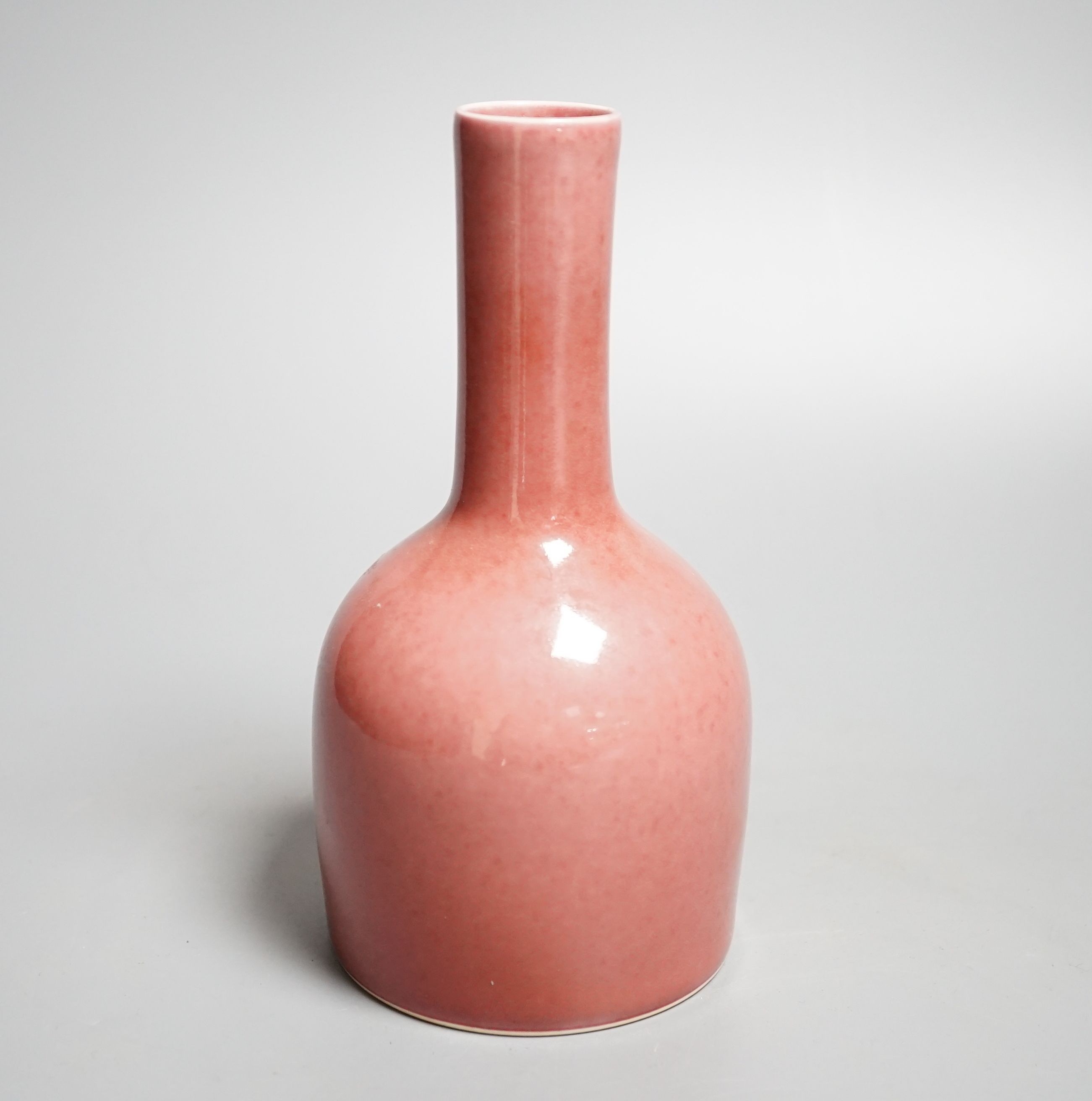 A Chinese flambé glazed vase, Kangxi mark but later, 16.5cm